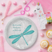 Blauwgroen Bord voor ridderwonden (Feest)