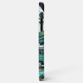 Blauwgroen camper in de bergen Case-Mate iPhone Case (Achterkant/links)