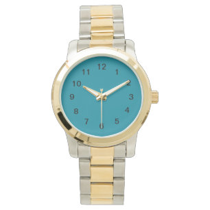 Blauwgroen Cat III Horloge