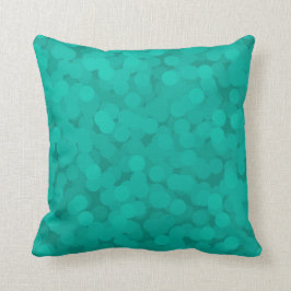 Blauwgroen Champagne Bubbles Kussens