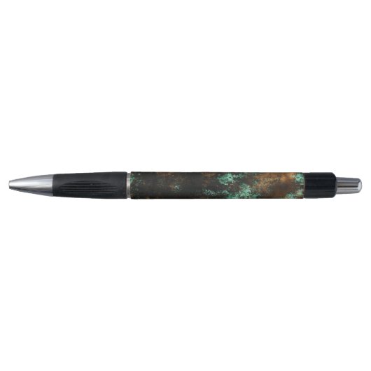 Blauwgroen Cooper Patina Pen (Voorkant)