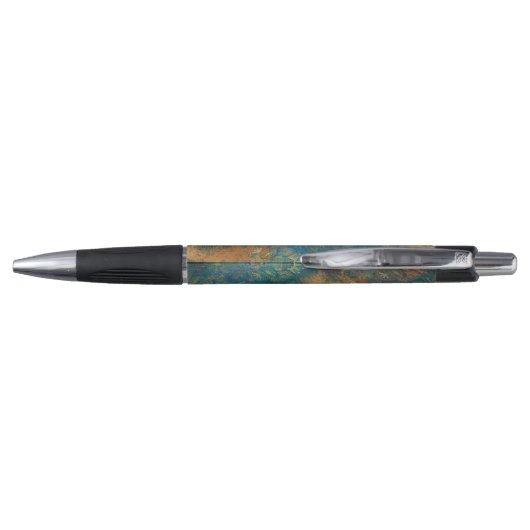 Blauwgroen Cooper Patina Pen (Achterkant)