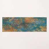 Blauwgroen Cooper Patina Yogamat (Voorkant (horizontaal))