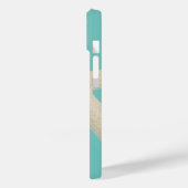 Blauwgroen crème van de zeeglever Case-Mate iPhone case (Achterkant / Links)