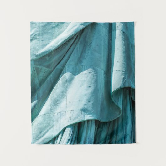 Blauwgroen dop wandkleed (Voorkant)