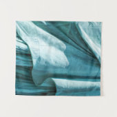 Blauwgroen dop wandkleed (Voorkant (horizontaal))