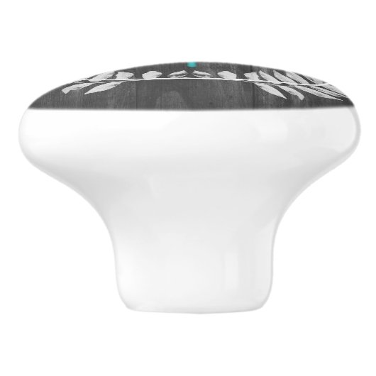 Blauwgroen Dragonfly Rustic Specialized Ceramic Kn Keramische Knop (Zijkant)