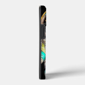 Blauwgroen Dreamcatcher Mystical Boho Feathers en  Case-Mate iPhone Case (Achterkant / Rechts)