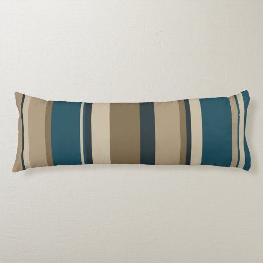 Blauwgroen en aanraakcirkels lichaamskussen (Voorkant)