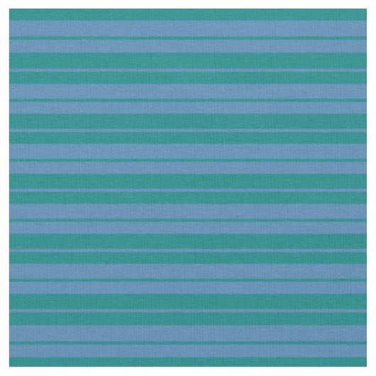 Blauwgroen en blauw gelinkt patroon stof (Close Up)