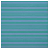 Blauwgroen en blauw gelinkt patroon stof (Swatch)