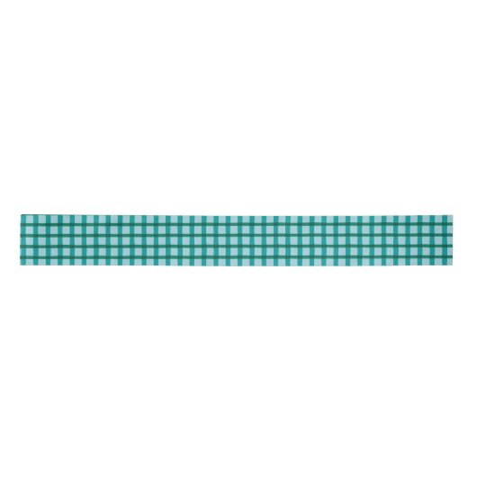 Blauwgroen en blauw platform lint (Voorkant)