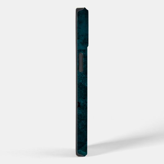 Blauwgroen en goudAgate Case-Mate iPhone Case (Achterkant / Rechts)