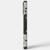 Blauwgroen en groen geometrisch mandala-patroon Case-Mate iPhone case (Achterkant / Links)