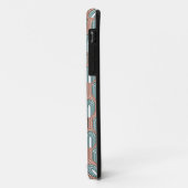 Blauwgroen en Koper Case-Mate iPhone Case (Achterkant/links)
