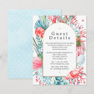 Blauwgroen en Koraalzomerwedstrijd - Details Informatiekaartje