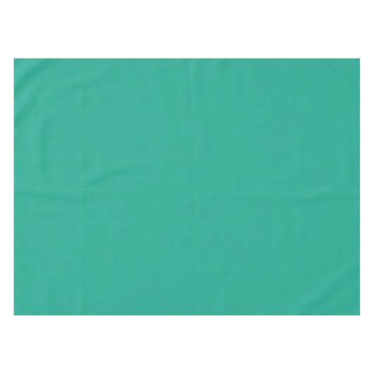 Blauwgroen en Oranje Bloemen kleur staal match Tafelkleed (Voorkant (Horizontaal))