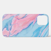 BLAUWGROEN EN RODE ABSTRACTE VERVUILING Case-Mate iPhone CASE (Achterkant (horizontaal))