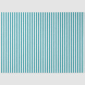 Blauwgroen en wit gestreept papier (Voorkant)