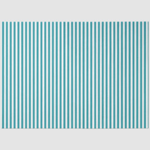 Blauwgroen en wit gestreept papier