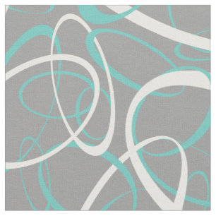 blauwgroen en witte retro ovalen elke achtergrondk stof