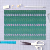  Blauwgroen flesvormig behang Tissuepapier (Craft)