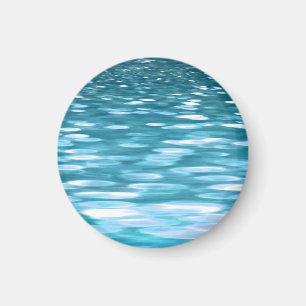 Blauwgroen flikkering magneet