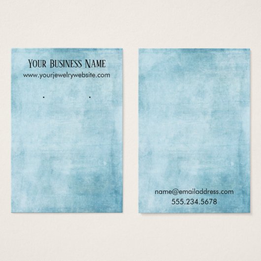 Blauwgroen, gekromde generator, Kaart (Voorkant /achterkant)