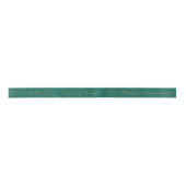 Blauwgroen Gold Jubileum Persoonlijke datum Lint (Voorkant)