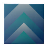 Blauwgroen grijs tegeltje (Voorkant)