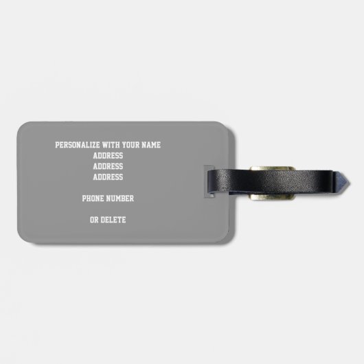 blauwgroen grijs wit voetbal monogrammen bagagelab bagagelabel (Achterkant horizontaal)