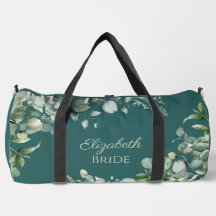 Blauwgroen groen en wit eucalyptus bruid groot duf