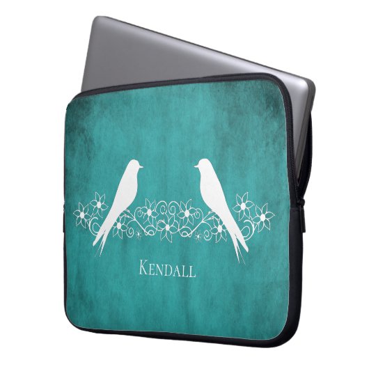 Blauwgroen hoes voor tapeluid voor vlinderbloemige (Voorkant Links)