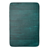 Blauwgroen houtextuurstrepen badmat (Voorkant Verticaal)