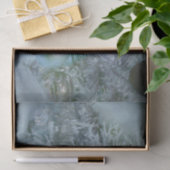 Blauwgroen kerstblauwe feestbomen voor sierdoelein tissuepapier (Geschenk)