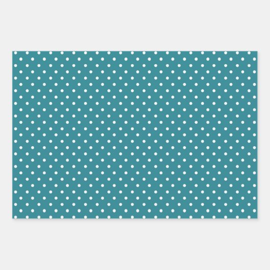 Blauwgroen kerstpatroon met Mittens en Snowflake Inpakpapier Vel (Voorkant 2)