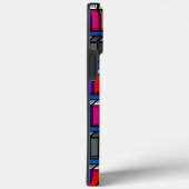 Blauwgroen kleine bibliotheekplanken Case-Mate iPhone case (Achterkant / Rechts)