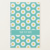 Blauwgroen  kleine Daisy Planner (Voorkant)
