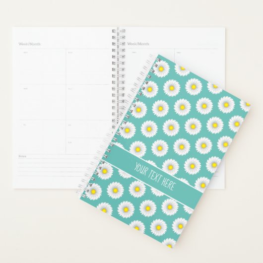 Blauwgroen  kleine Daisy Planner (Display)