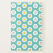 Blauwgroen  kleine Daisy Planner (Achterkant)