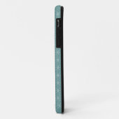 Blauwgroen levensduur Case-Mate iPhone case (Achterkant/links)