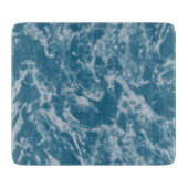 Blauwgroen marmer snijplank (Voorkant)