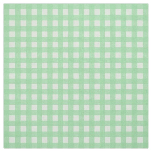Blauwgroen Mint Gingham Pset Checkered Pattern Stof (Swatch)