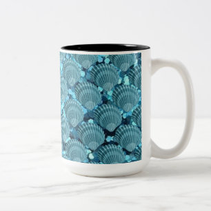 Blauwgroen Mok met reservenaad