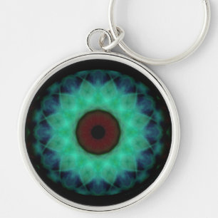 Blauwgroen oedeem sleutelhanger