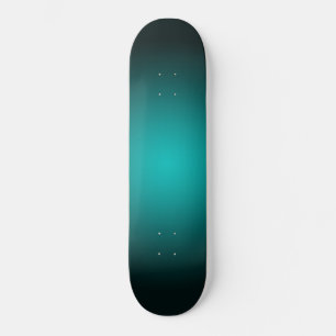 Blauwgroen Ombre Groen Gradient Modern Minimalisti Skateboard