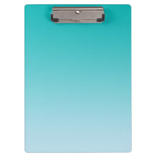 "Blauwgroen Ombre" Klembord