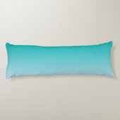 "Blauwgroen Ombre" Lichaamskussen (Achterkant)