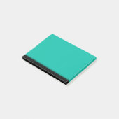 Blauwgroen Ombre Post-it® Notes (Schuin)