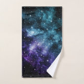 Blauwgroen Paarse galaxy Nebula Dream #1 Bad Handdoek (Handdoek)